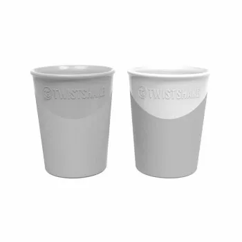 TWISTSHAKE 2 X CASA 170ML 6  PASTEL GREY WHITE 