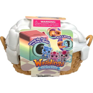 WASHLINGS HAMPER SET WITH 2 LAUNDRY BAGS 2 FIGURICE 