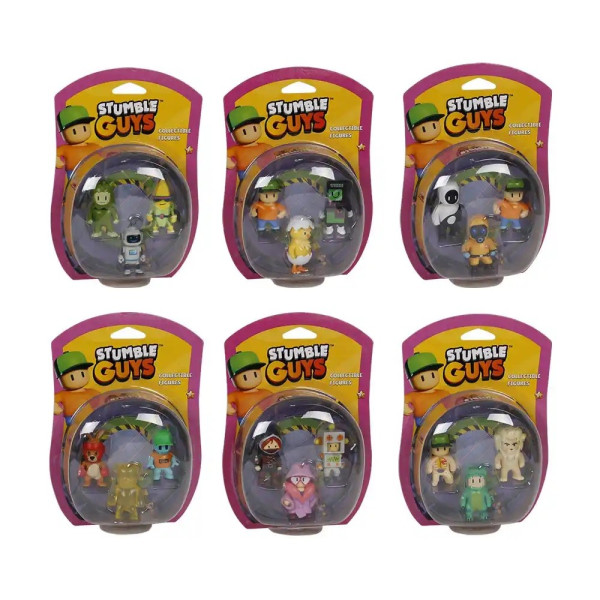 STUMBLE GUYS FIGURICE 3PK BLISTER 