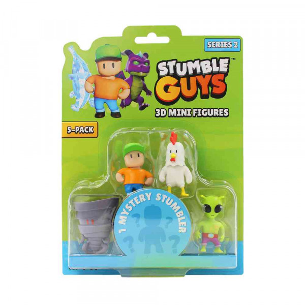 STUMBLE GUYS MINI AKCIONA FIGURE 5PACK