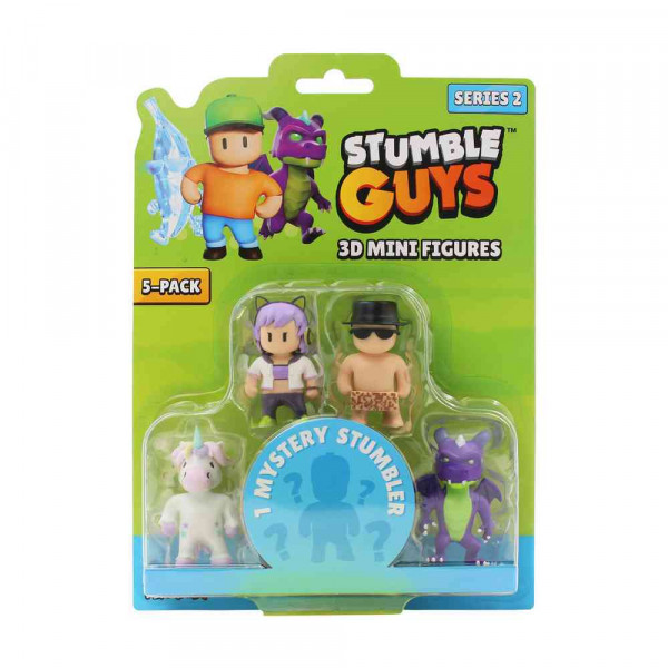 STUMBLE GUYS MINI AKCIONA FIGURE 5PACK