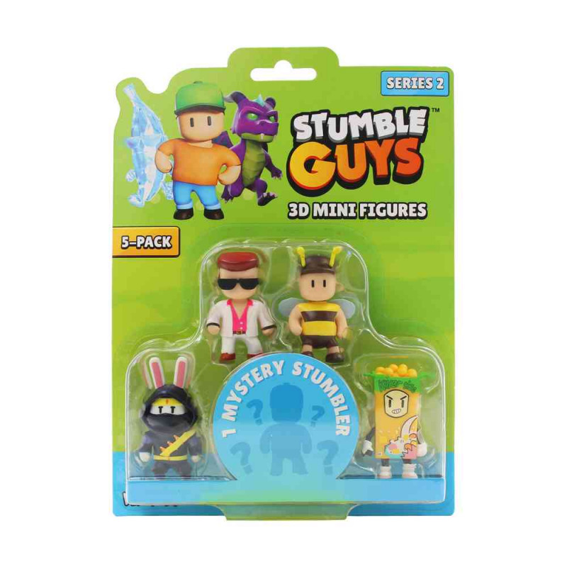STUMBLE GUYS MINI AKCIONA FIGURE 5PACK