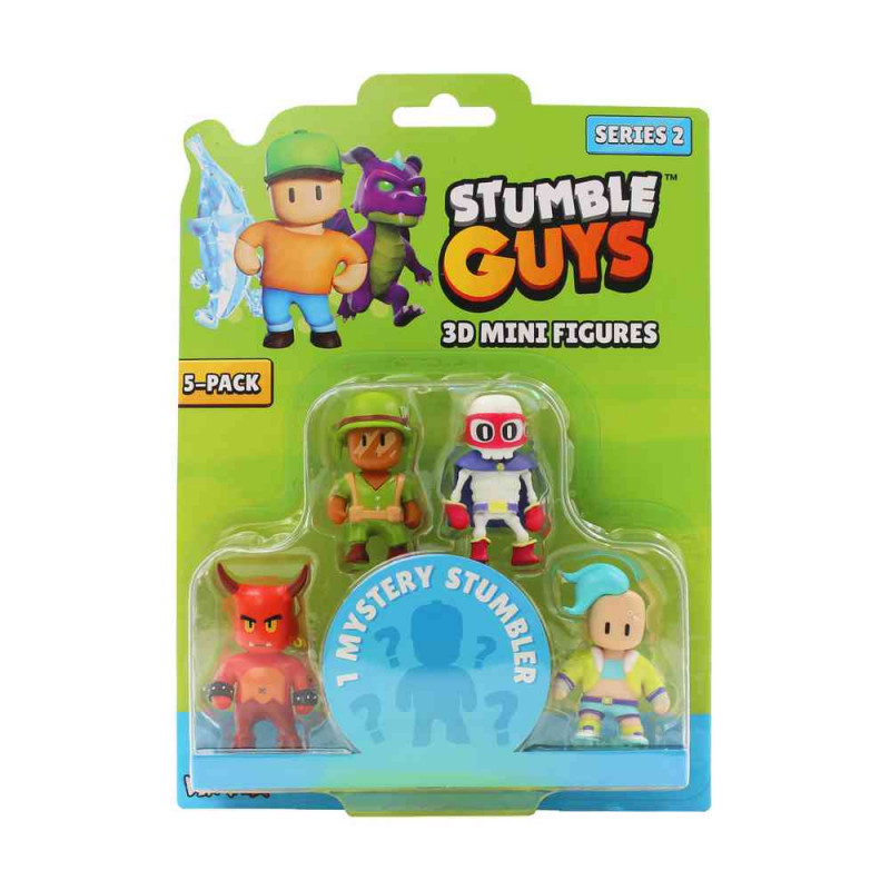 STUMBLE GUYS MINI AKCIONA FIGURE 5PACK