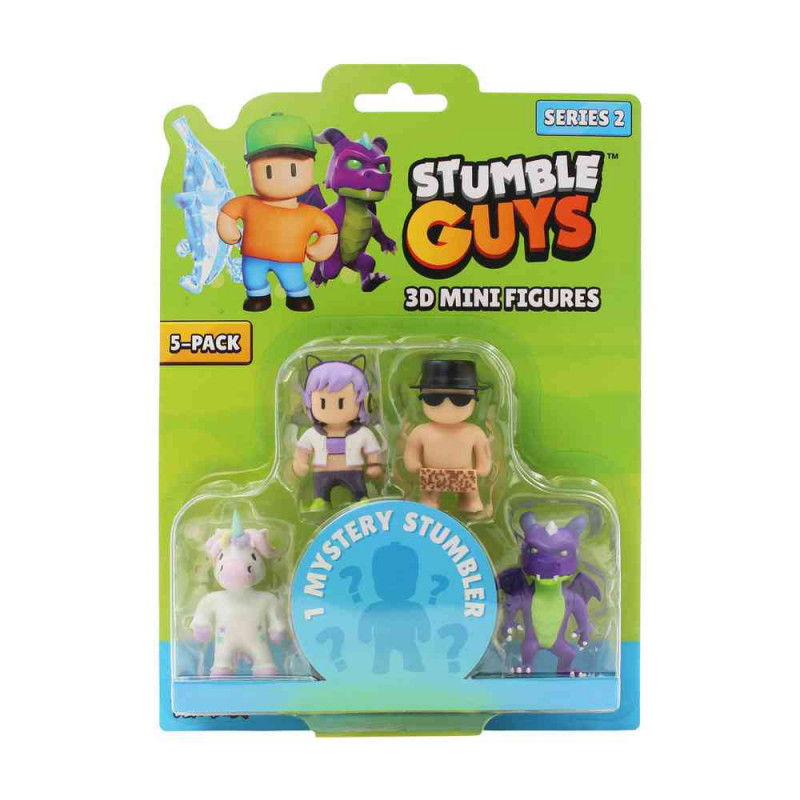 STUMBLE GUYS MINI AKCIONA FIGURE 5PACK