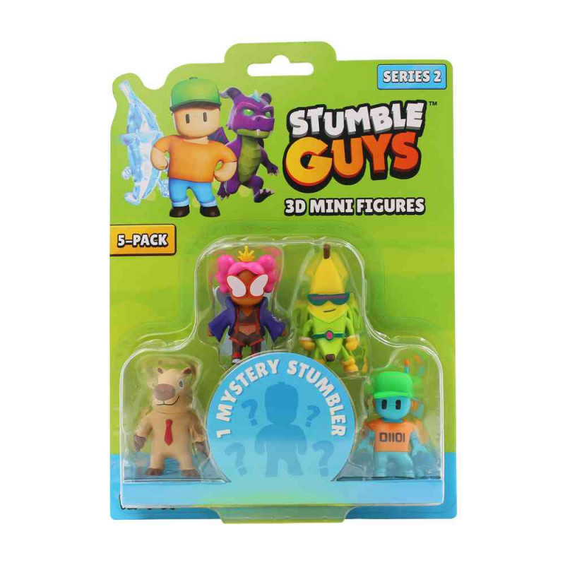 STUMBLE GUYS MINI AKCIONA FIGURE 5PACK