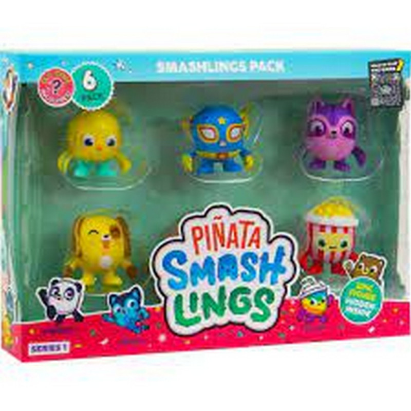 SMASHLINGS 6 FIGURICA DELUXE SET