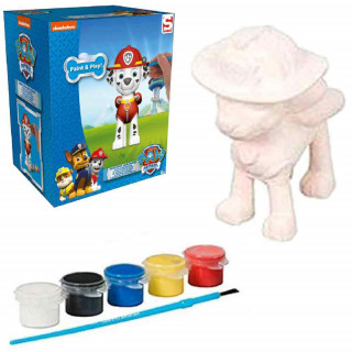 PAW PATROL SET ZA BOJENJE SA FIGUROM -MARSHALL