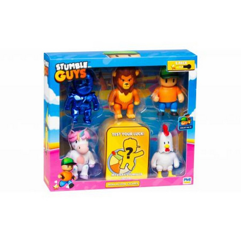 STUMBLE GUYS - MINI AKCIJSKA FIGURA 6PK