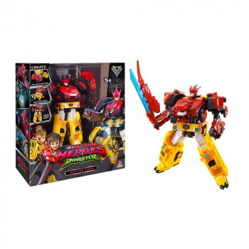 DINOSTER TRANSFORMABLE ROBOT RAPTOR TRON 