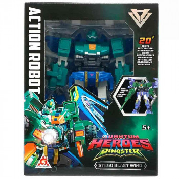 DINOSTER FIGURA 13 CM STEGO BLAST WING 