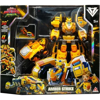 DINOSTER S2 - TRANSFORMABLE ROBOT - AMBER STRIKE 