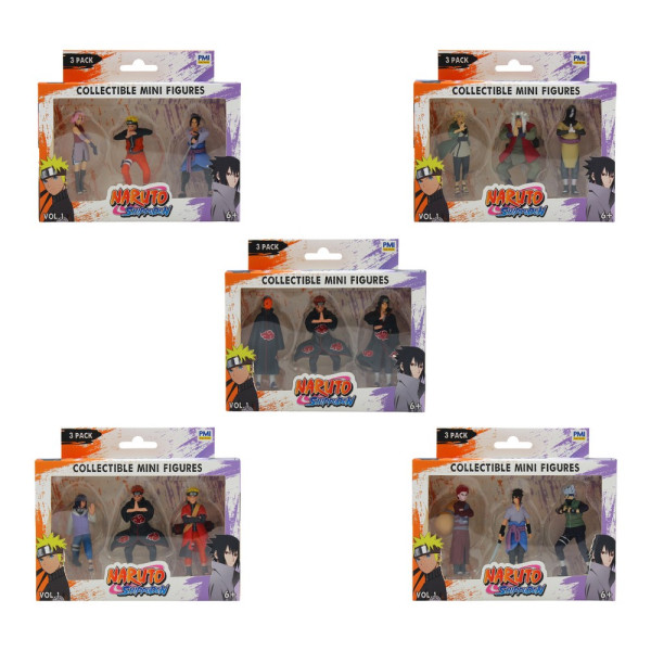 NARUTO 3 FIGURICE BOX 