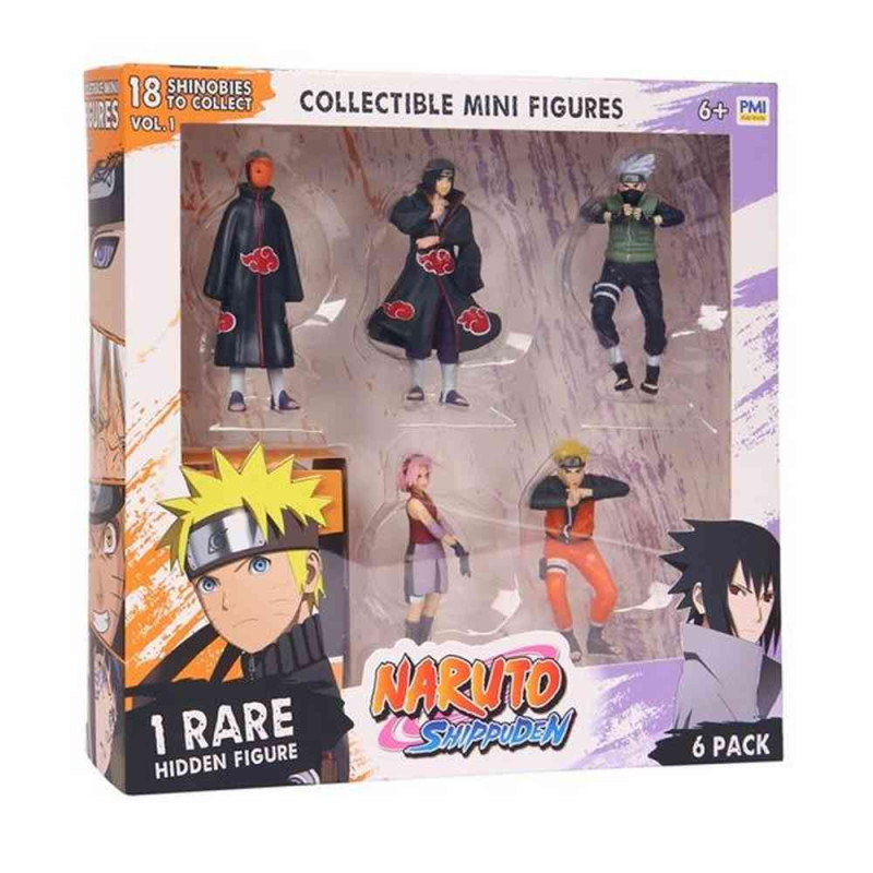 NARUTO 6 FIGURICA DELUXE SET 