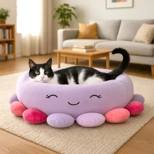 SQUISHMALLOWS PETS - KREVET (S) 50CM - BEULA HOBOTNICA 
