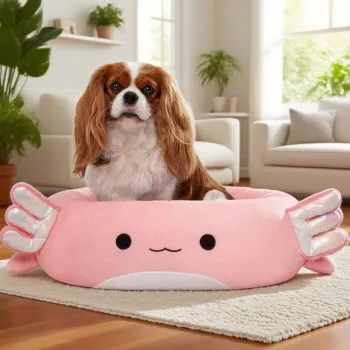 SQUISHMALLOWS PETS - KREVET (M) 60CM - ARCHIE AKSOLOTL 