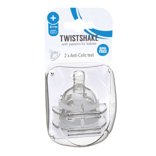 TWISTSHAKE ANTI-COLIC CUCLE 2X PLUS 6 M 