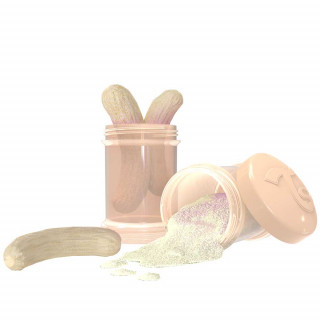 TWISTSHAKE POSUDA ZA CUVANJE HRANE 2X 100ML PASTEL BEIGE