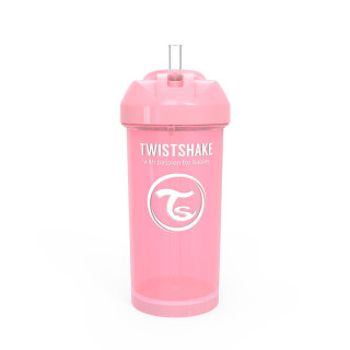 TWISTSHAKE STRAWCUP 360ML PINK 