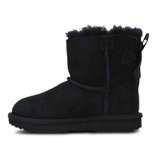 UGG CIZME MINI BAILEY BOW BLACK-BLK 