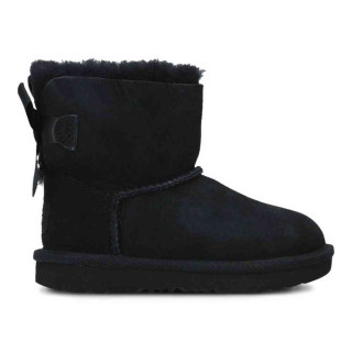UGG CIZME MINI BAILEY BOW BLACK-BLK 
