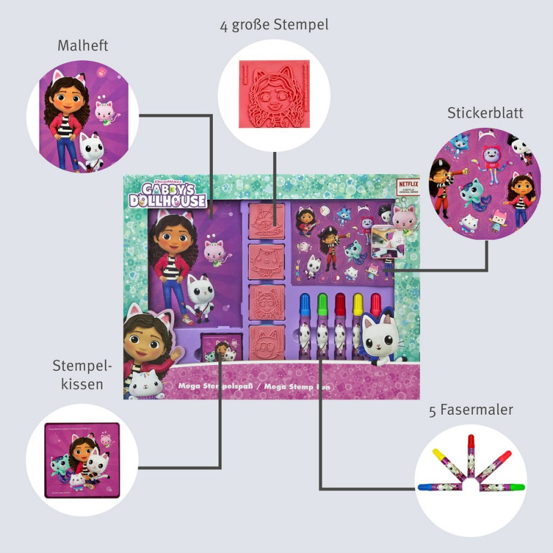 KREATIVNI SET ZA CRTANJE GABBY UNDERCOVER 