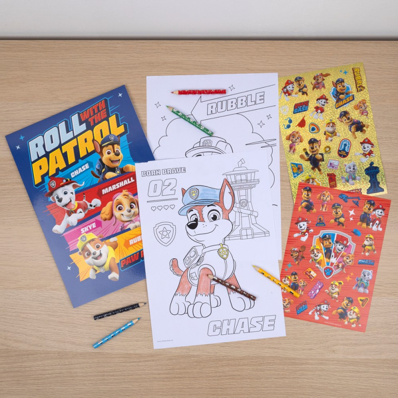 KREATIVNI SET ZA CRTANJE PAW PATROL UNDERCOVER 