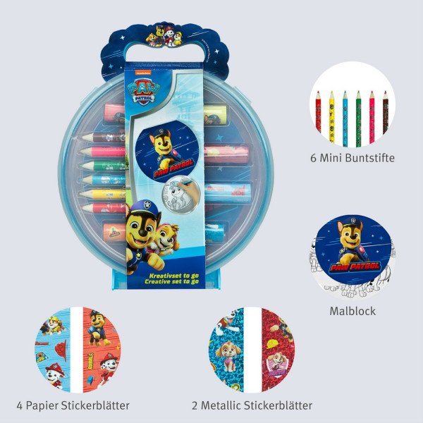 KREATIVNI SET ZA CRTANJE TO GO PAW PATROL UNDERCOVER 