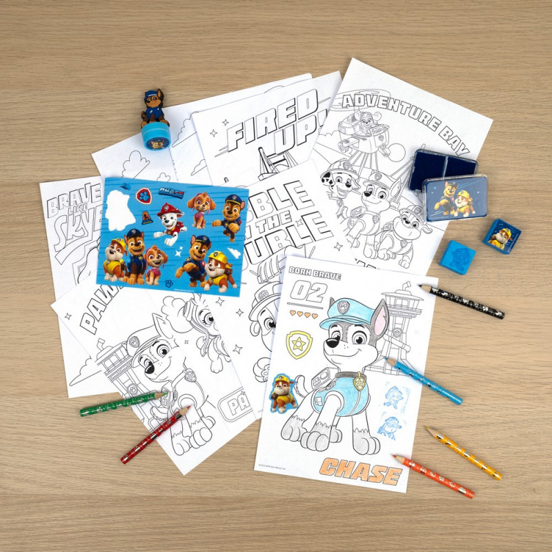 KREATIVNI SET ZA CRTANJE PAW PATROL UNDERCOVER 