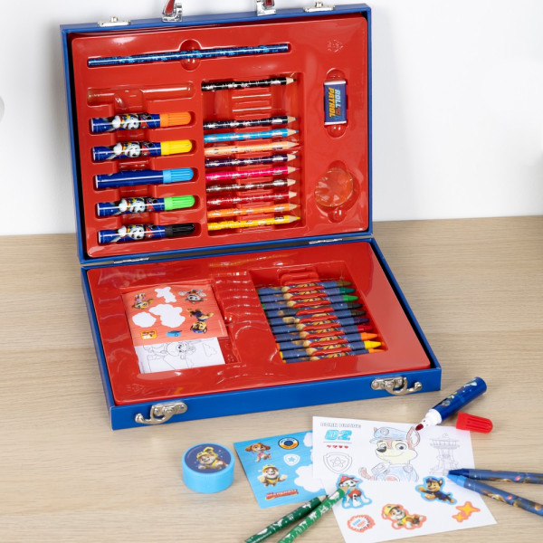 SET ZA CRTANJE U KOFERU PAW PATROL UNDERCOVER 