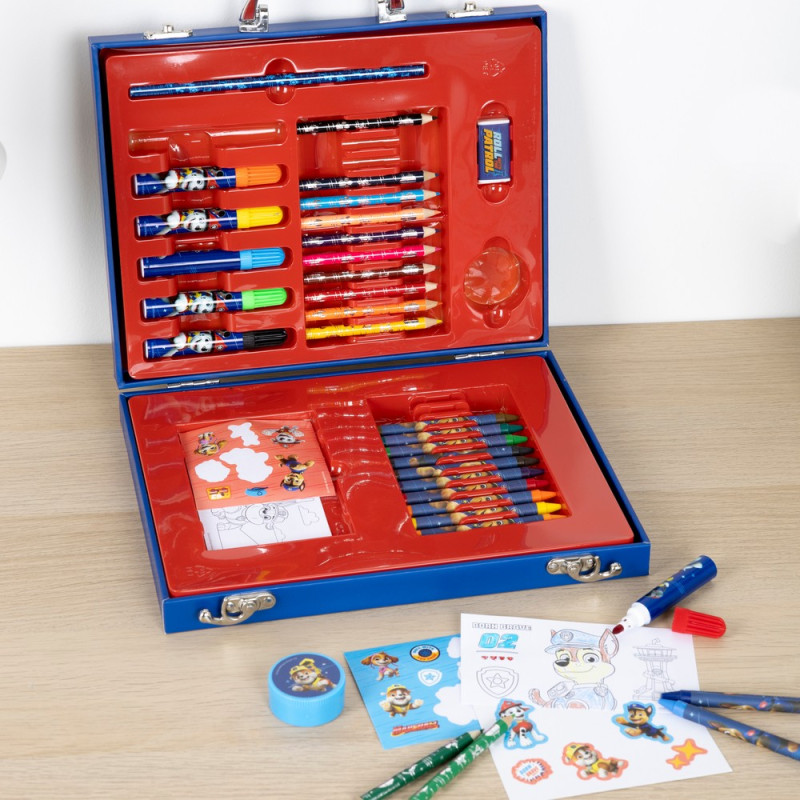 SET ZA CRTANJE U KOFERU PAW PATROL UNDERCOVER 
