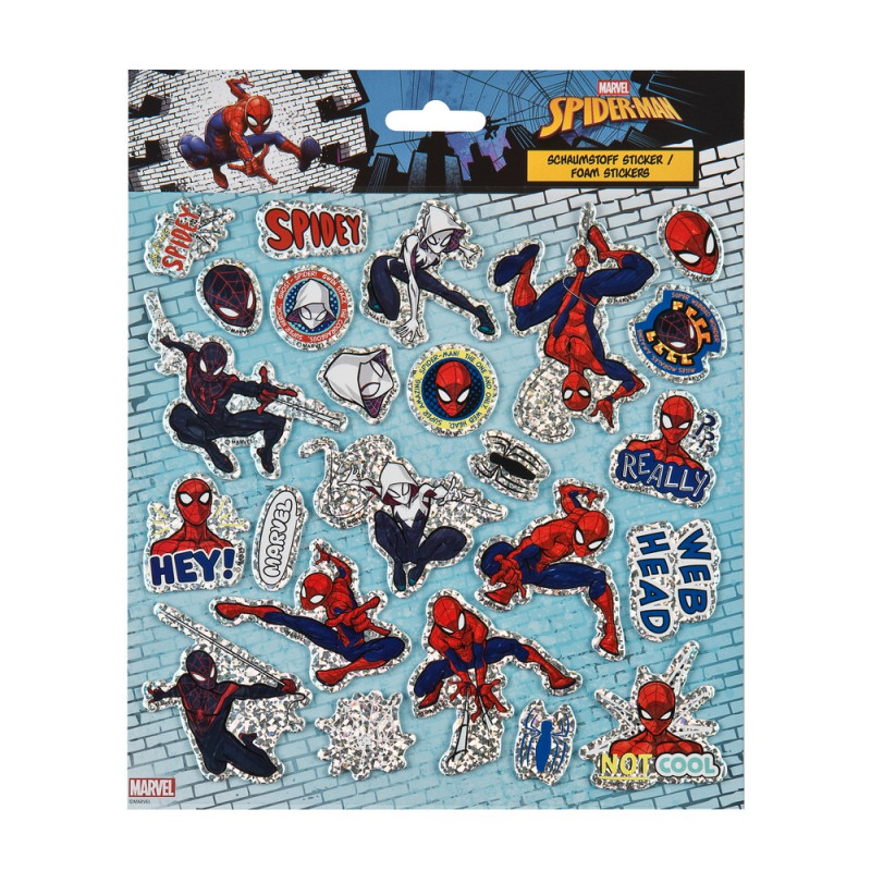 STIKERI NA BLISTERU SPIDERMAN UNDERCOVER 