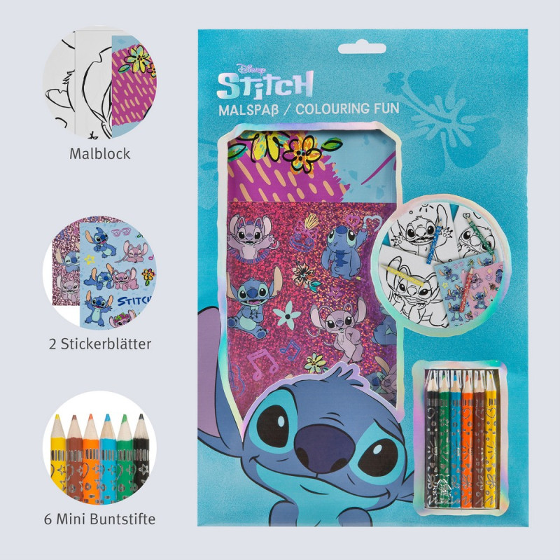 KREATIVNI SET ZA CRTANJE LILO & STITCH UNDERCOVER 