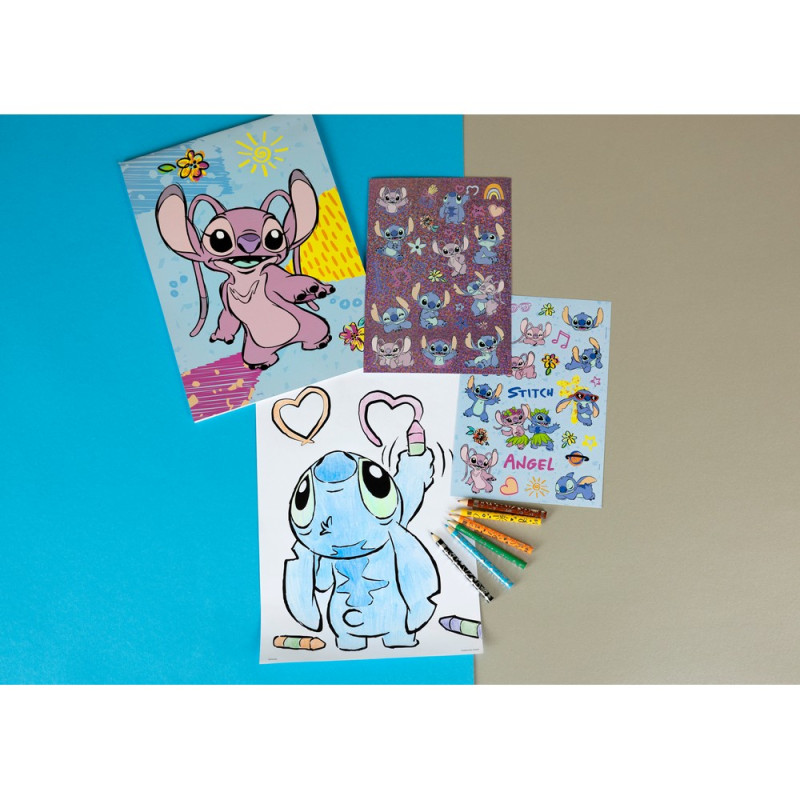KREATIVNI SET ZA CRTANJE LILO & STITCH UNDERCOVER 