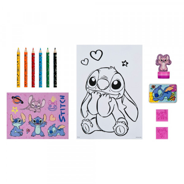 KREATIVNI SET ZA CRTANJE LILO & STITCH UNDERCOVER 