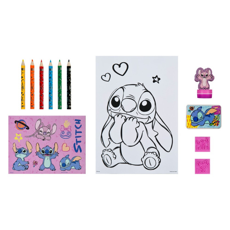 KREATIVNI SET ZA CRTANJE LILO & STITCH UNDERCOVER 