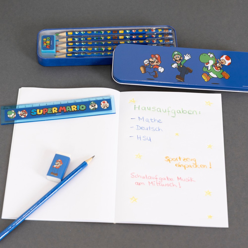 SET ZA PISANJE SUPERMARIO UNDERCOVER 