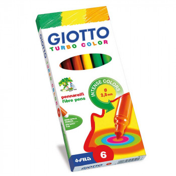 GIOTTO FLOMASTER 6/1 GIOTTO TURBO COLOR 1450 