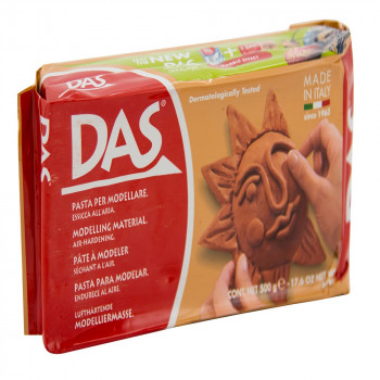 GLINAMOL MODELIRANA MASA BRAON 500G DAS 3 