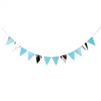 PARTY TIME  PENNANT BANNER 1/1 PLAVI UNL-1401 