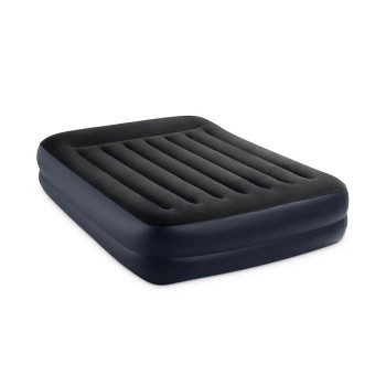 INTEX KREVET NA NADUVAVANJE CRNI QUEEN SIZE SA USB PUMPOM 