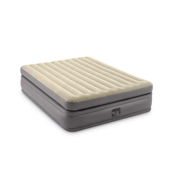 INTEX IZDIGNUTI KREVET NA NADUVAVANJE QUEEN SIZE SA USB PUMPOM 