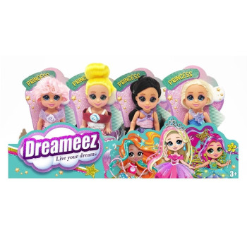 DREAMEEZ MINI PRINCEZA LUTKA ASST 