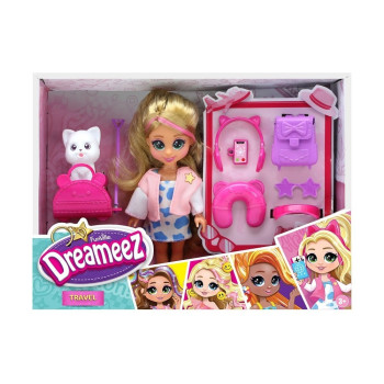 DREAMEEZ MINI PUTNIČKI SET S LUTKOM ASST 