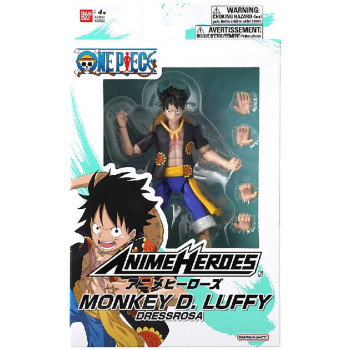 ONE PIECE MONKEY D. LUFFY DRESSROSA FIGURA 