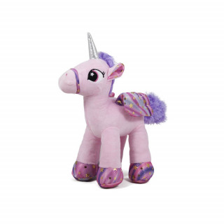 AMEK TOYS PLISANI JEDNOROG  SA POKRETNIM KRILIMA 28CM 