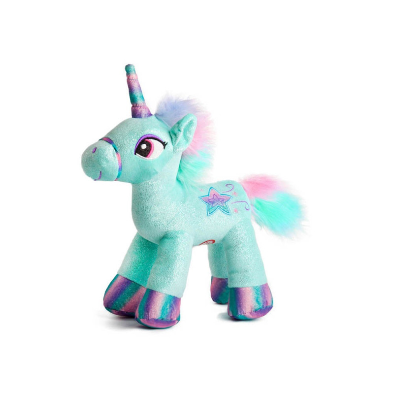 AMEK TOYS PLISANI JEDNOROG  SA SVETLECIM ROGOM I MUZIKOM 