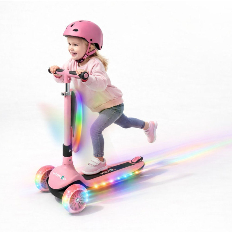 VIENTO SVETLECI 2 U 1 TROTINET PINK 
