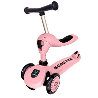 VIENTO 2-U-1 TROTINET PINK