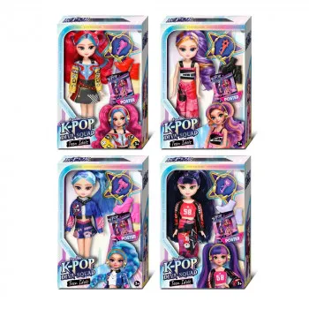 K-POP LUTKA TINEJDŽERKA 24CM ASST