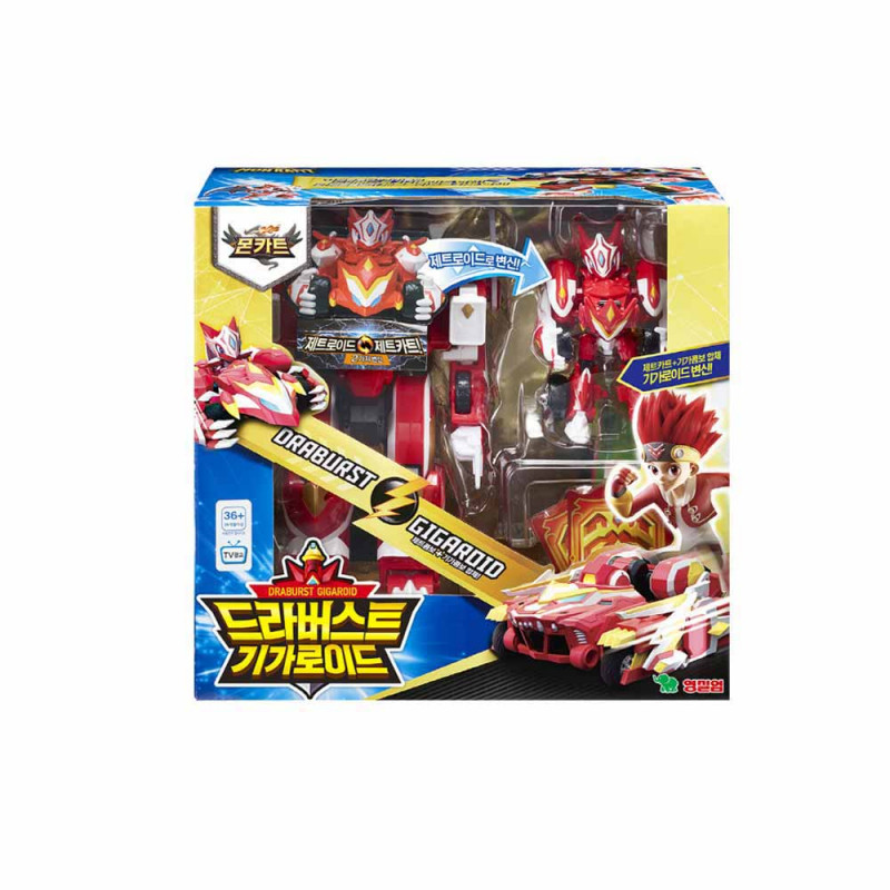 MONKART TRANSFORMERS ROBOT GIGAROID DRABURST